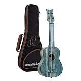 Ortega Guitars Ukelele Soprano acústico - Serie Bambú - incluye Gig Bag...
