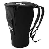 Inzopo Djembe - Bolsa de almacenamiento para tambor africano, 10 pulgadas,...