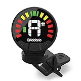 Afinador de Guitarra D'Addario - Afinador de Guitarra Recargable Nexxus 360...