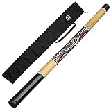 Australian Treasures - DIDGERIDOO NATURAL: bambu didgeridoo incluyendo...