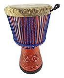 Big drum Djembe Darbuka Bongo Premium Rasta Style Muy buen sonido 60cm U1