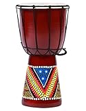 30cm Djembe Bongo Tambor Africa Paint 2