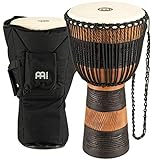 Meinl Percussion ADJ3-L+BAG Earth Rhythm Series - Djembé, 30.48 cm,...