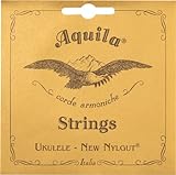 Aquila 4U - Juego de cuerdas para ukelele soprano en Sol, Do, Mi, La