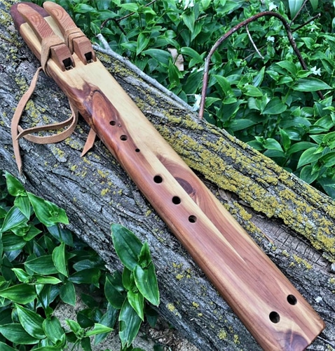 flauta nativa doble